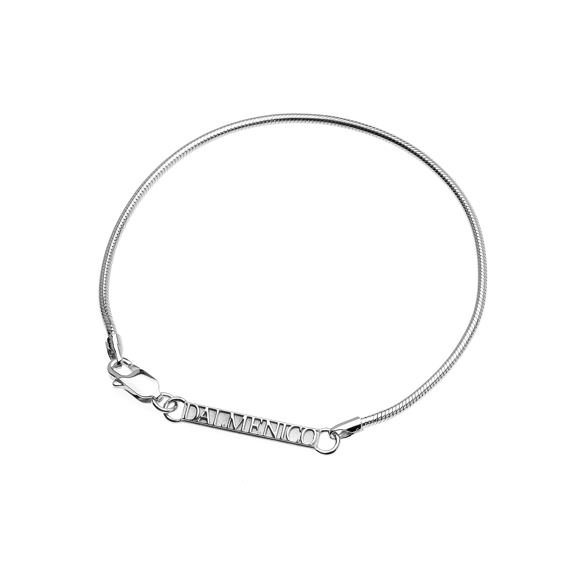 Dalmenico Snake Bracelet in 925 Silver